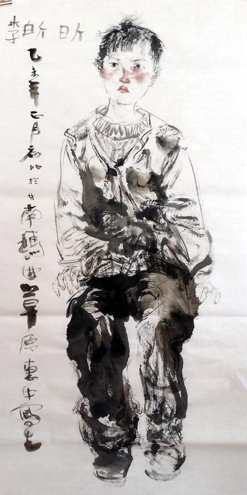 任惠中《甘南藏区写生》现场及作品欣赏