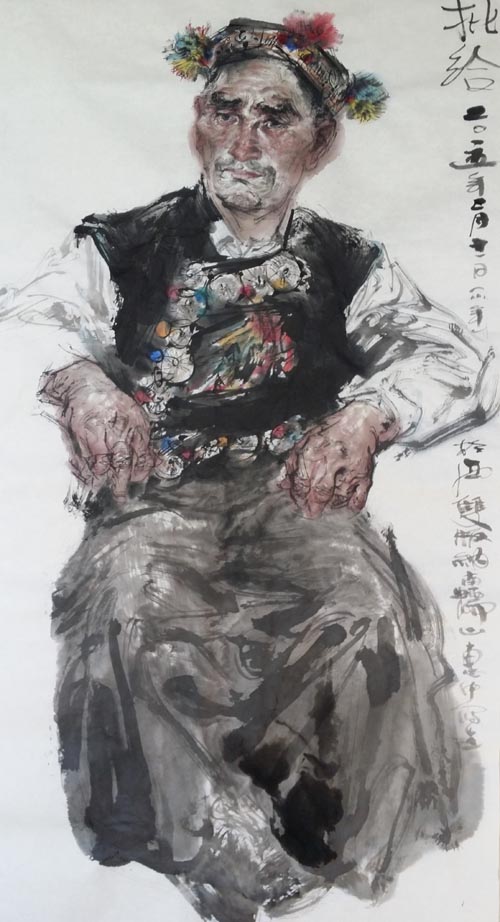 任惠中2015西双版纳写生作品欣赏