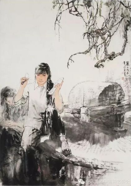 何家英《丽日》