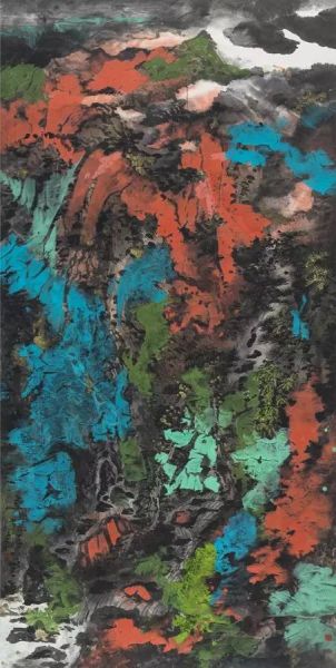 《山象》 240x124cm 2011年