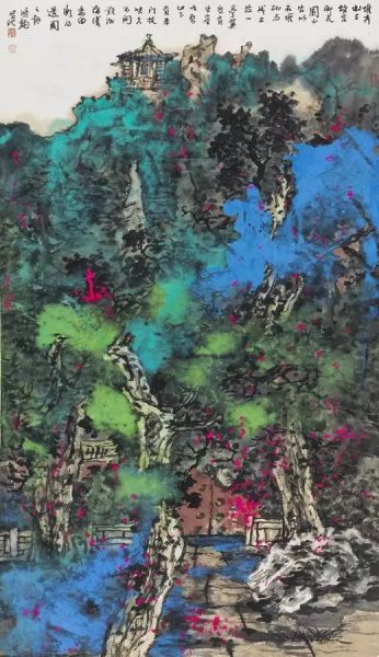 《堆秀山房》 139x80cm 2012年