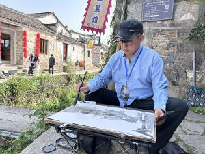 骋怀南北、墨写五域:陈辉写生作品