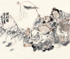 作品得财图