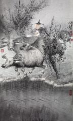 戴顺智作品牧牛图