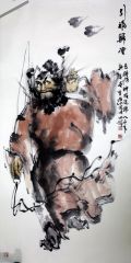 作品钟馗神威图