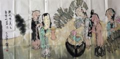 作品秋水思美人