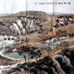 作品秋日凝翠塬