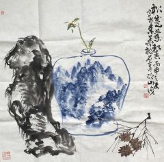 作品青花
