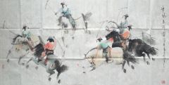 作品唐风马球图