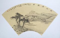 作品秋江渔隐图