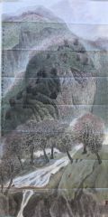 作品山中无虎作画 当以大自然为师