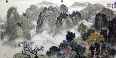 作品雄峰叠翠