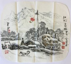 作品红灯高挂