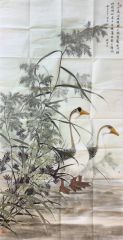 作品双鹅