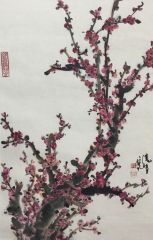 汪港清作品梅花