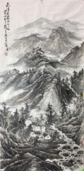 作品气清更觉山川近