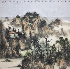 作品十里云山