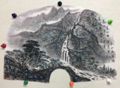 作品春山流瀑