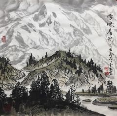 作品雪域春光