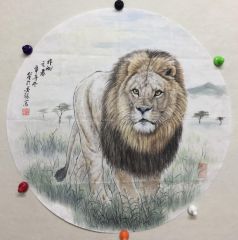 童仁生作品非洲之晨
