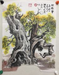 作品胡杨赞