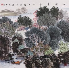 作品山溪春水