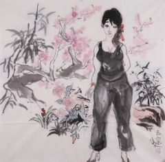 王玉玺作品少女知春