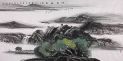 郭长安作品湖光山色