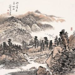 施江城作品秋山清远