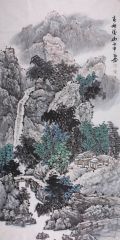 徐良发作品春妍溪水