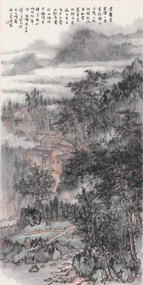 法度之中古意浓——读石峰山水艺术 文/龙瑞