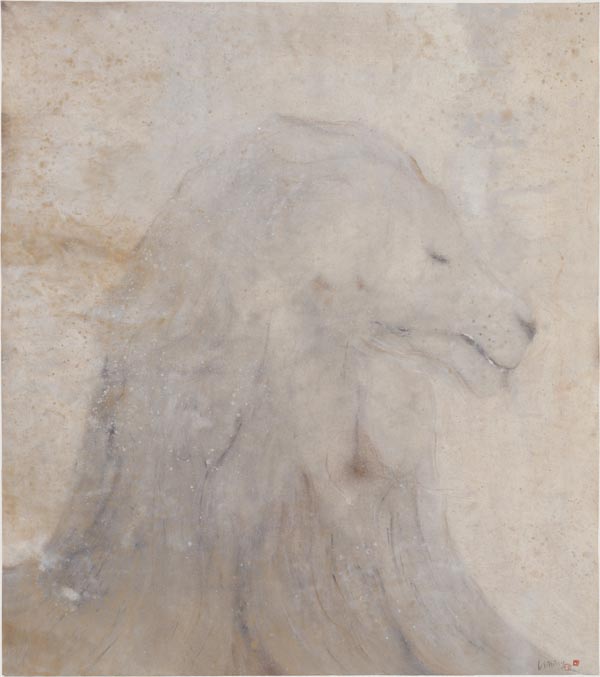 优雅的孤独 纸本水墨2015  104.6x92.7cm.jpg