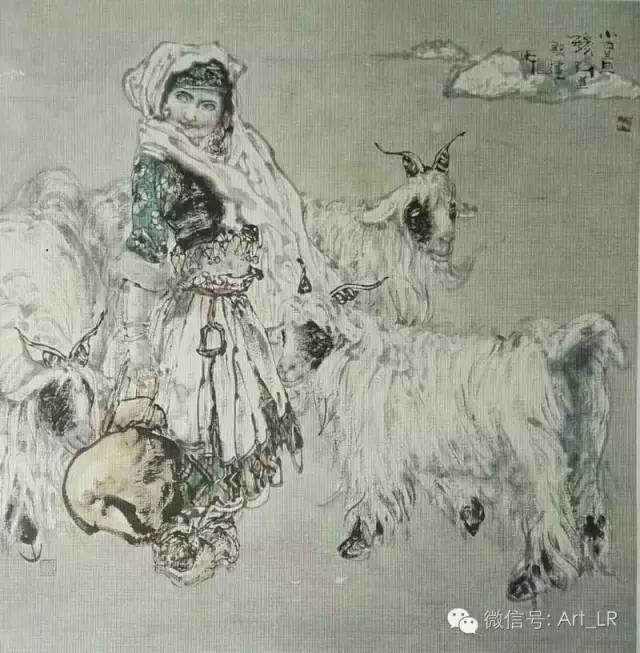 当代国画大家刘选让教授丝路风情系列作品.jpg