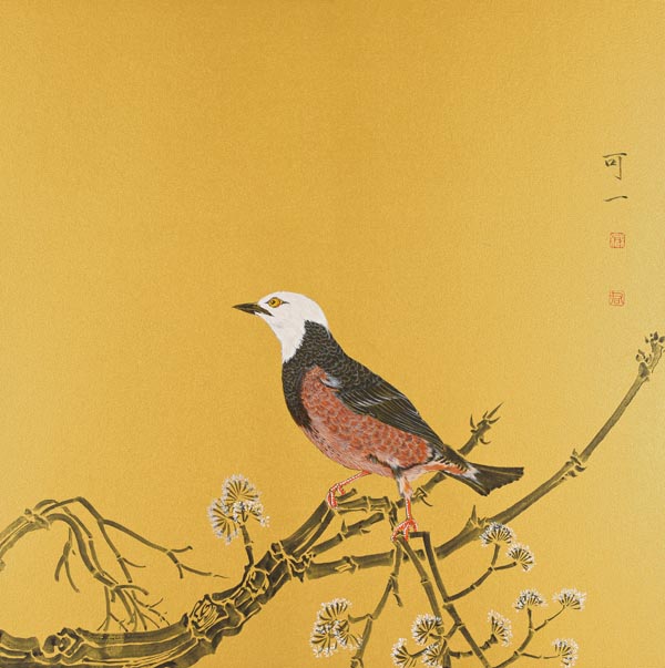 《可一写真》尺寸50.50cm 金卡纸本，2016年.JPG