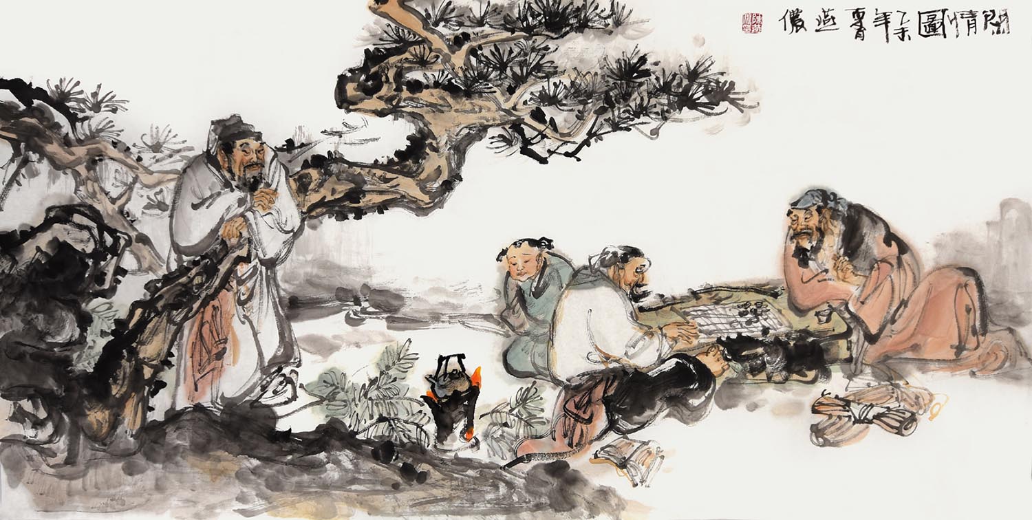 陈燕侬作品闲情图
