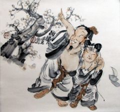 张立奎作品醉归