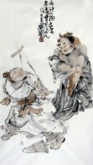 张立奎作品水浒人物