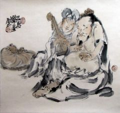 张立奎作品品夏图