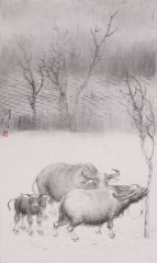 戴顺智作品江南初雪