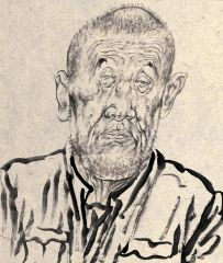 戴顺智作品水墨写生