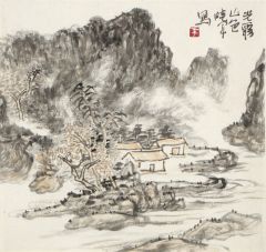 李晓军作品光雾山色