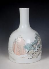 李晓军作品画瓷作品