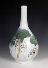 李晓军作品画瓷作品