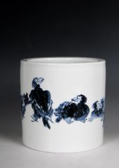 李晓军作品画瓷作品
