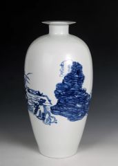 李晓军作品画瓷作品
