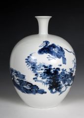 李晓军作品画瓷作品