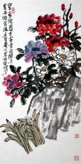 李晓军作品富贵花开