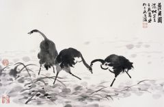周逢俊作品萨尔图写生