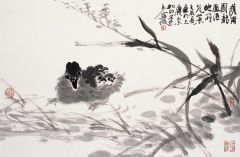 周逢俊作品萨尔图写生