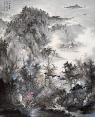周逢俊作品一湖春晨
